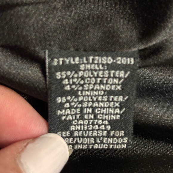 BEDO Femme Ruffle Accent Little Black Skirt - Picture 9 of 11